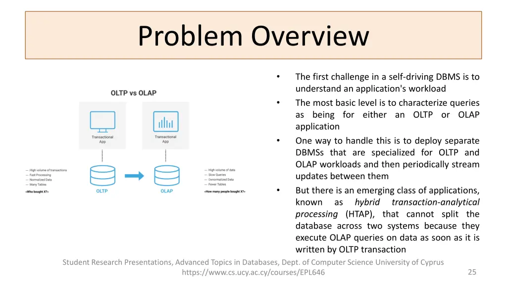 problem overview problem overview