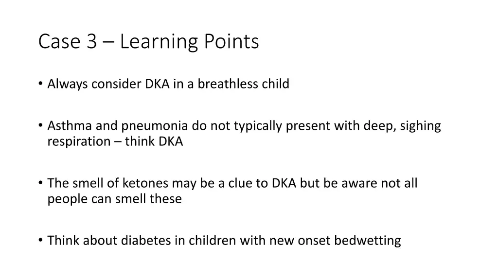 case 3 learning points