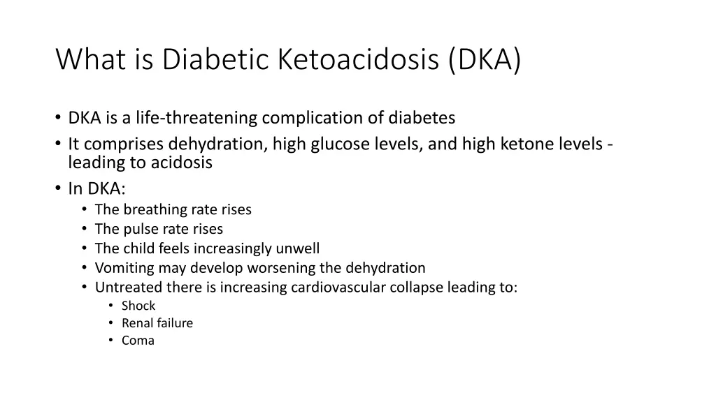 what is diabetic ketoacidosis dka