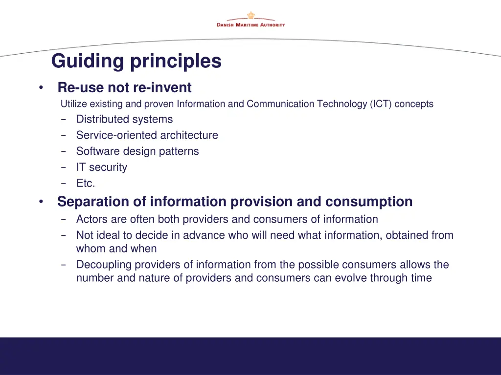 guiding principles