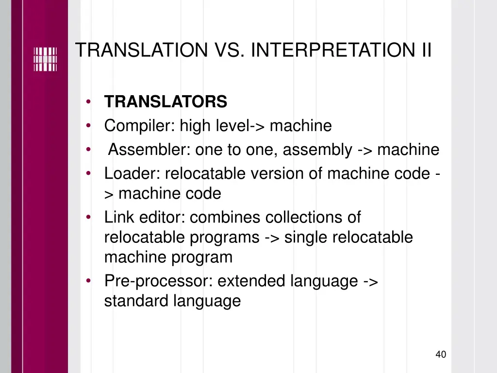 translation vs interpretation ii