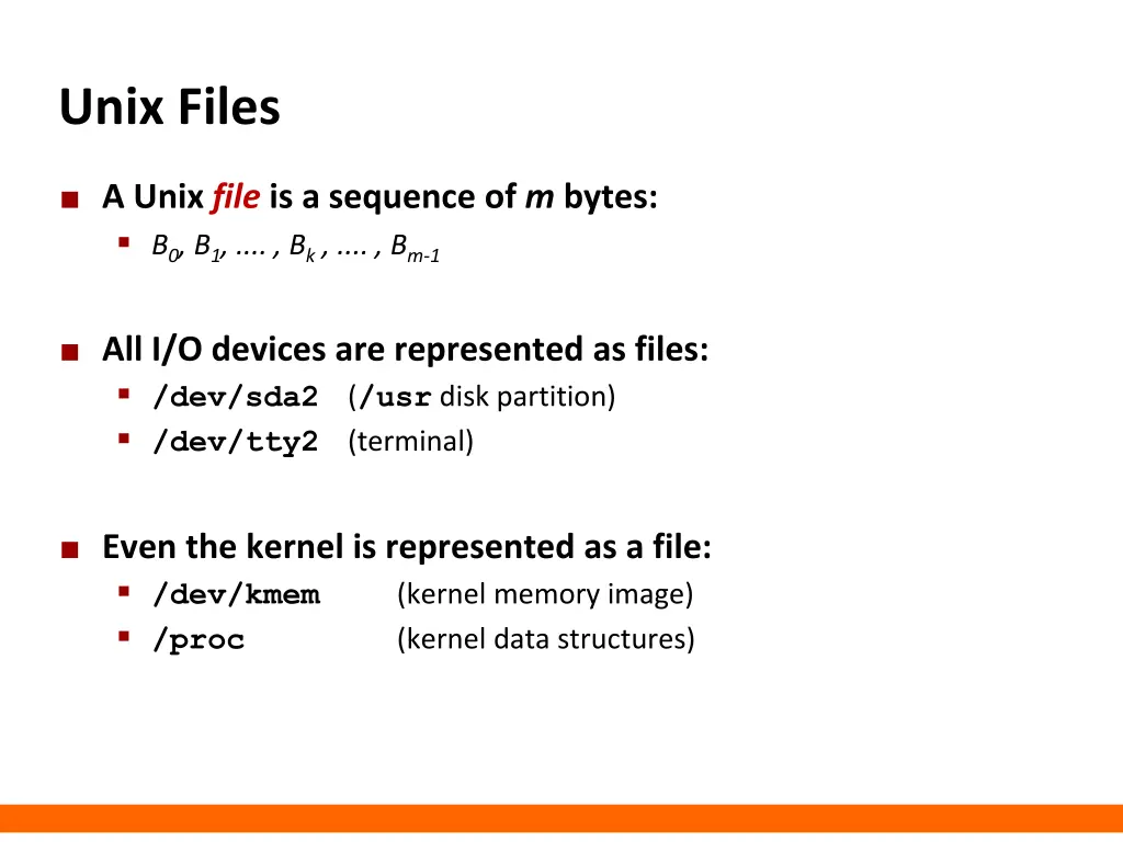 unix files