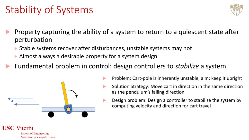 stability of systems