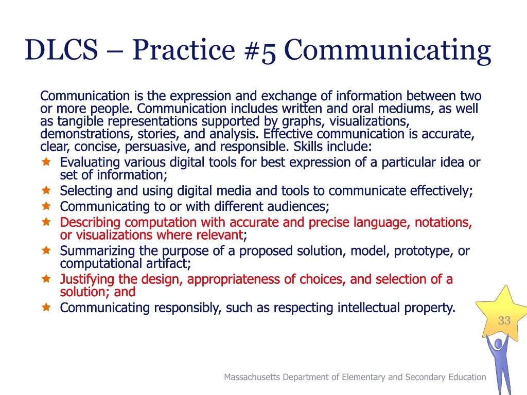 dlcs practice 5 communicating