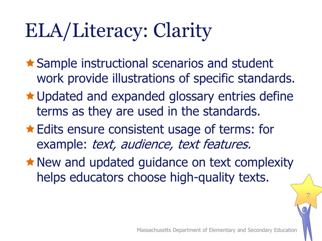 ela literacy clarity