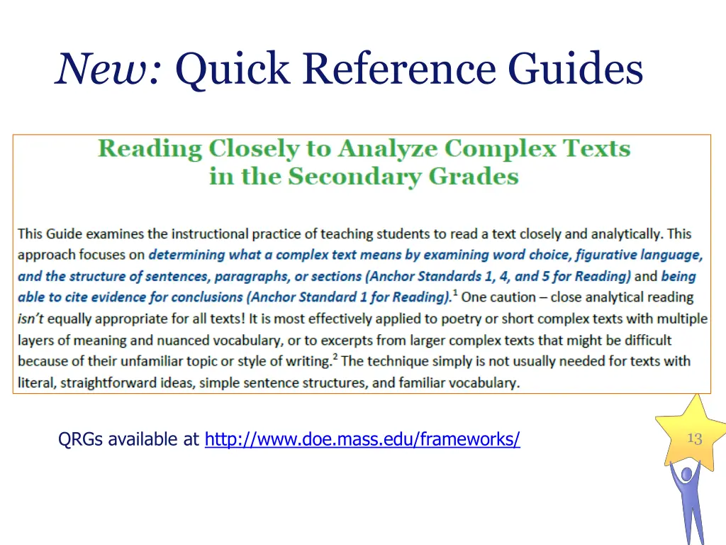 new quick reference guides