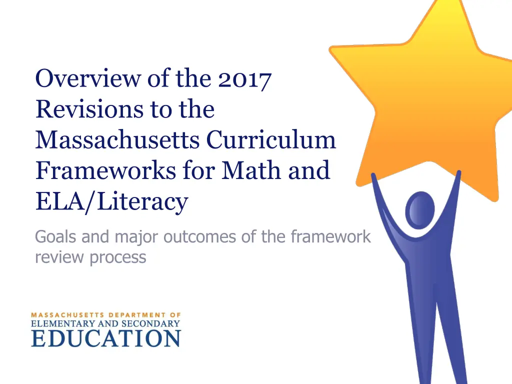 overview of the 2017 revisions