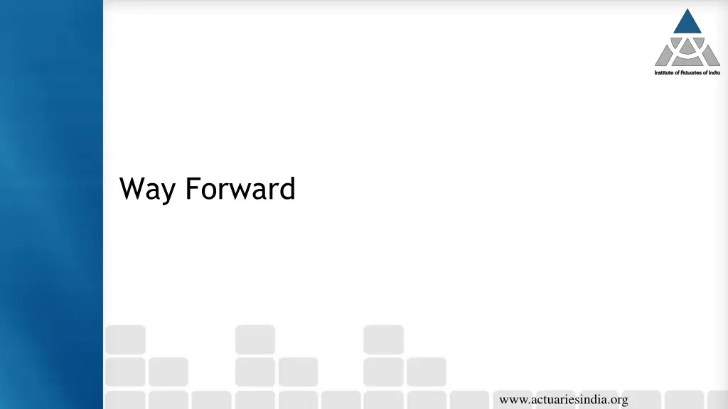 way forward
