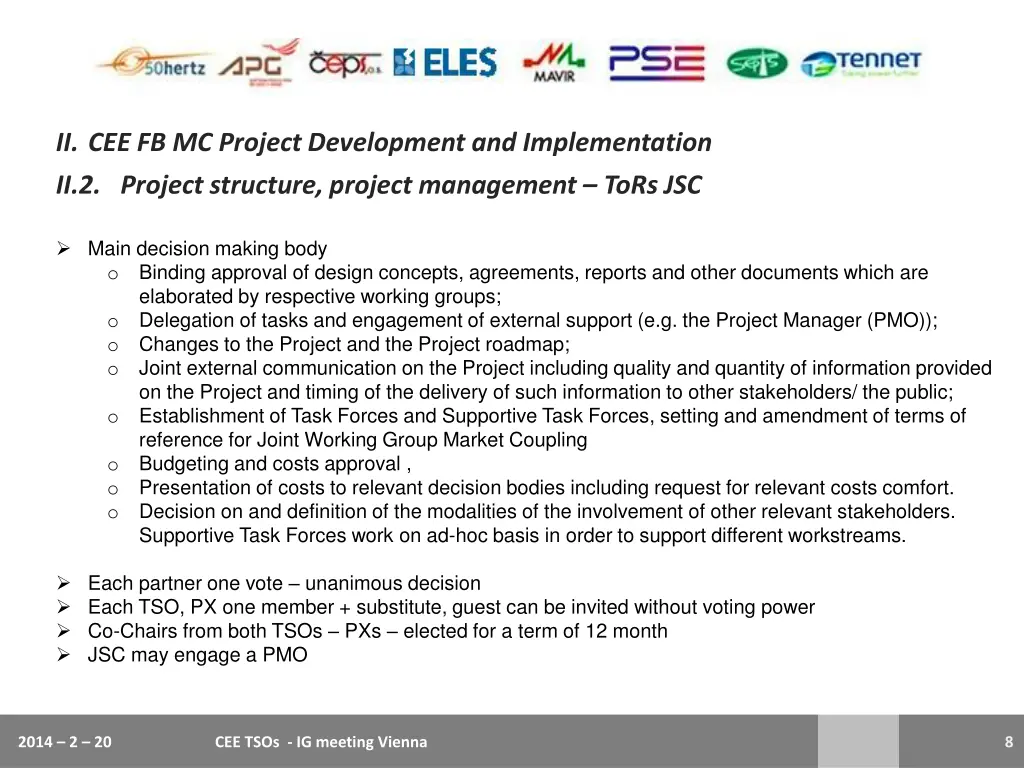 ii cee fb mc project development 2