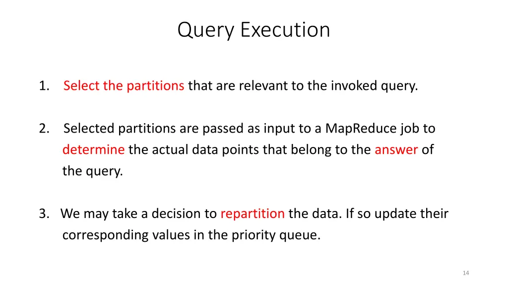 query execution 1