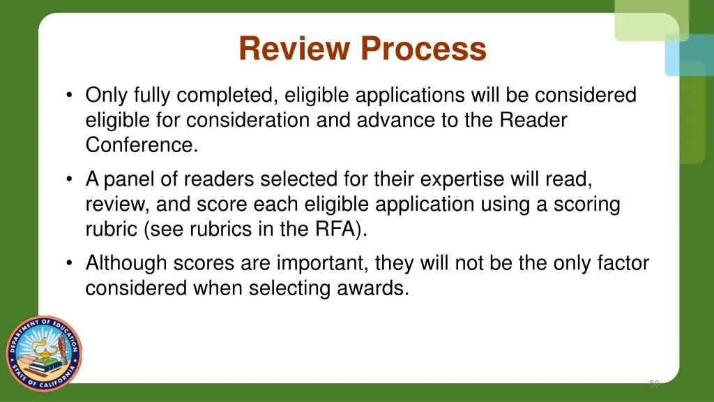 review process