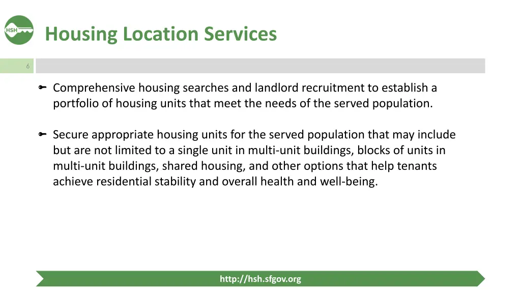 housing location services
