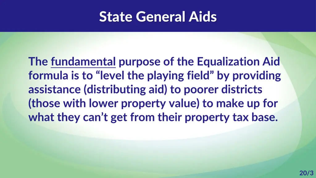 state general aids