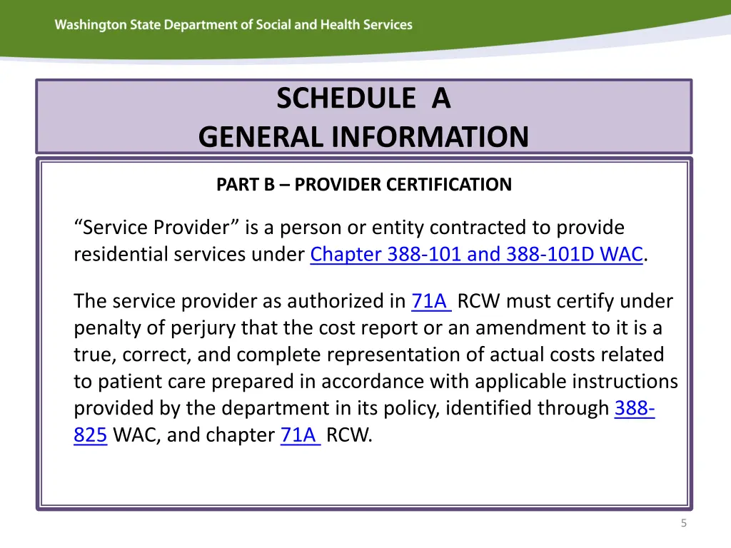 schedule a general information 1