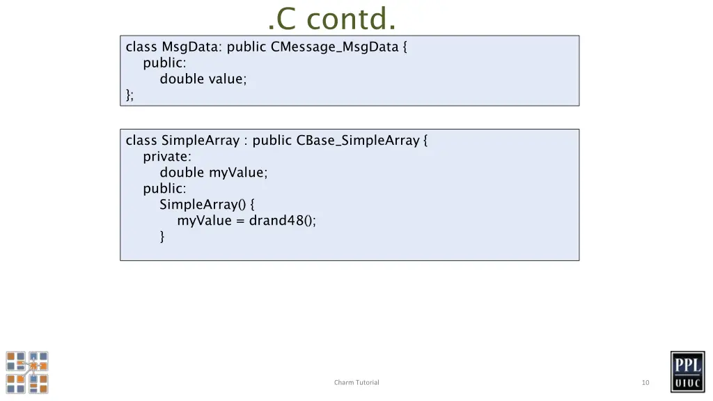 c contd
