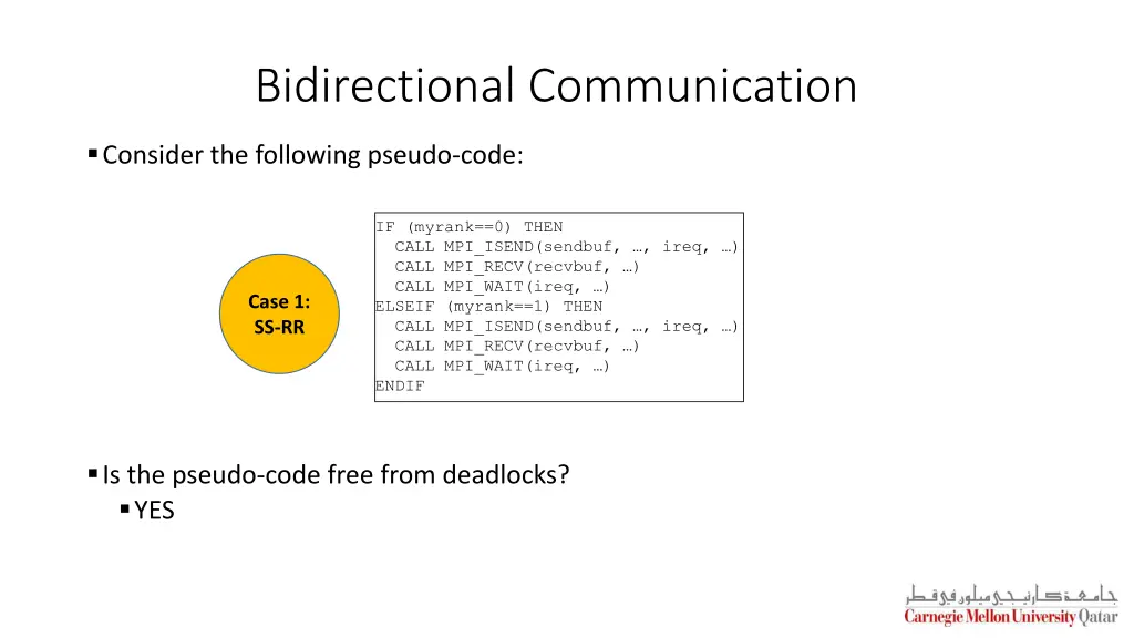 bidirectional communication 3