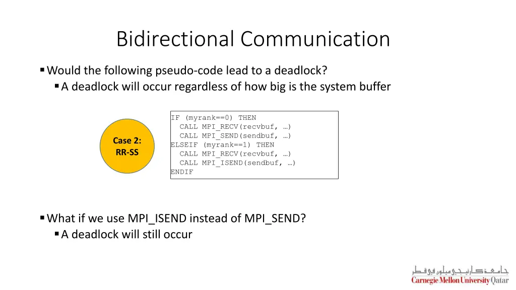 bidirectional communication 4