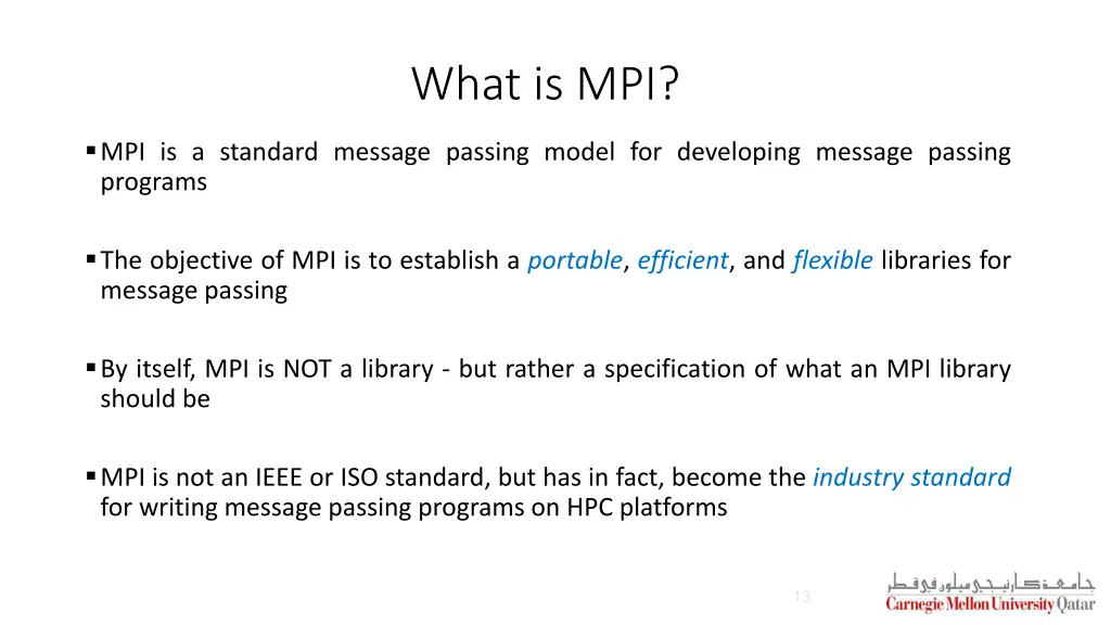 what is mpi