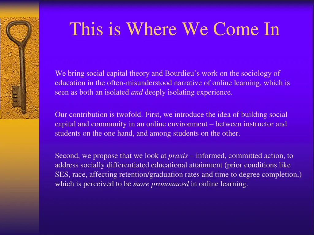 this is where we come in