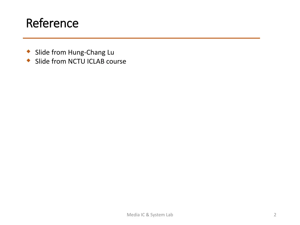 reference reference