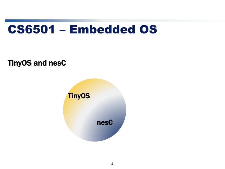 cs6501 embedded os