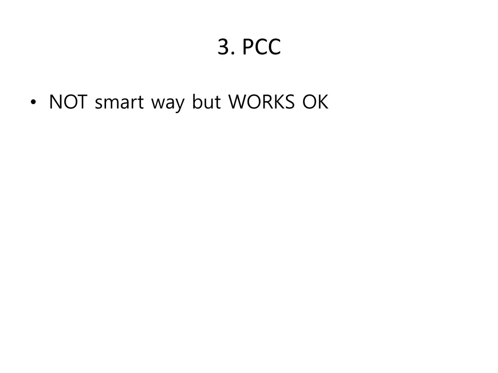 3 pcc
