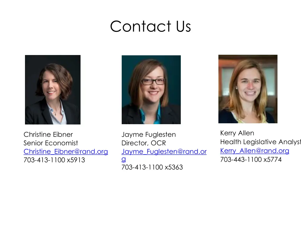 contact us
