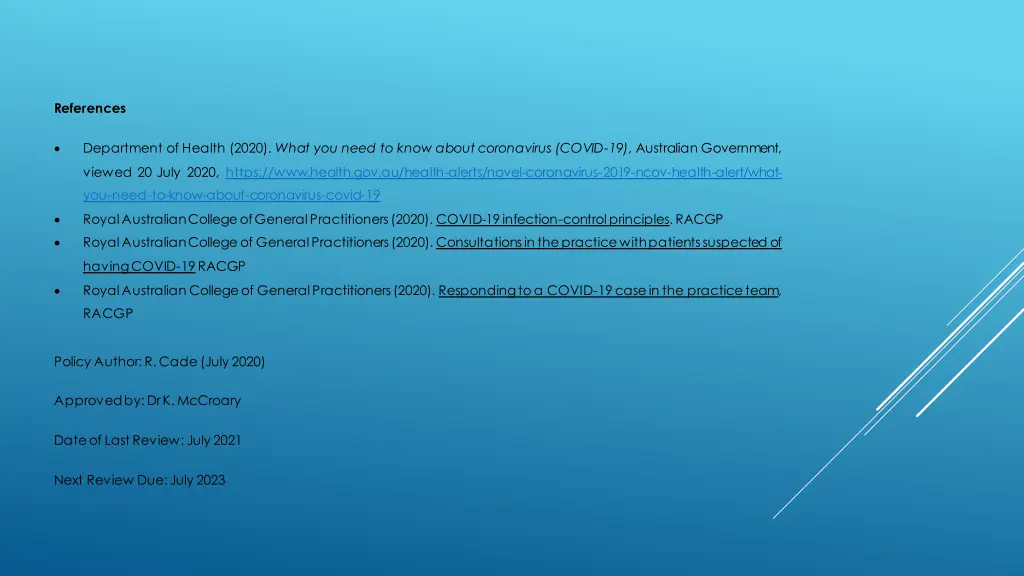 references