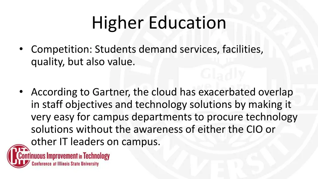 higher education
