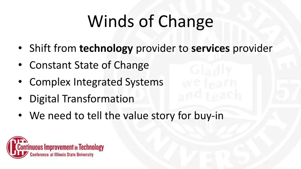 winds of change