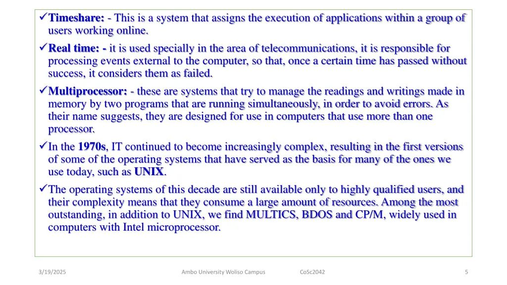 timeshare this is a system that assigns