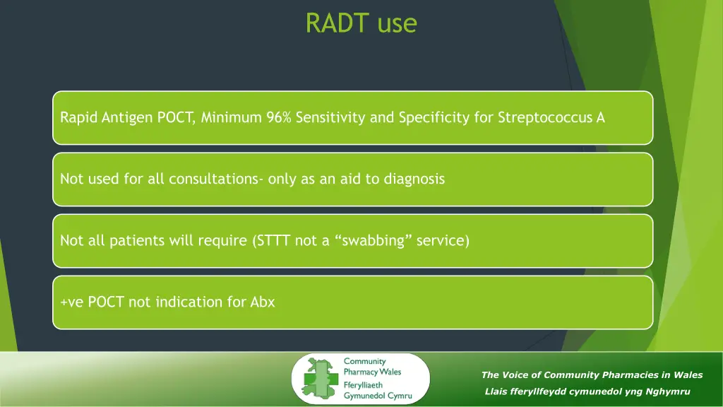 radt use