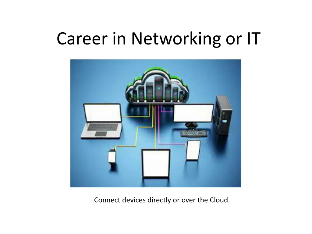 career in networking or it 1