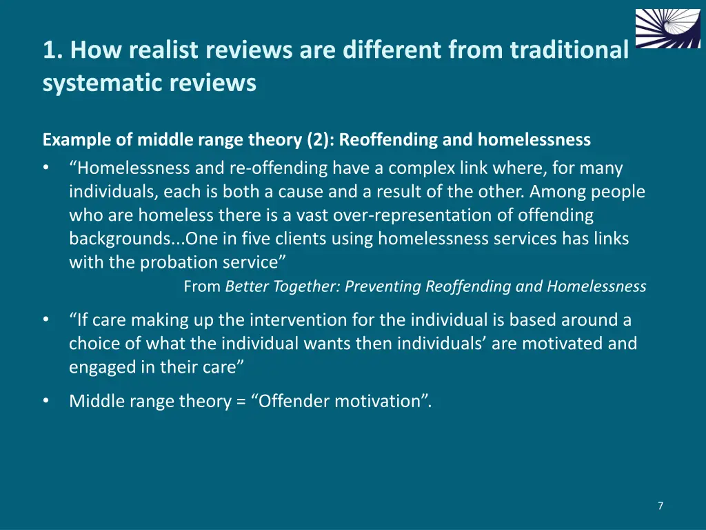 1 how realist reviews are different from 4