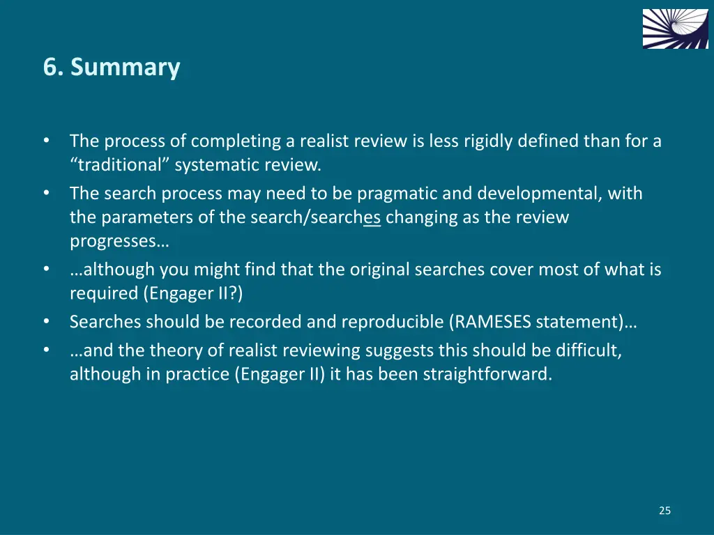 6 summary
