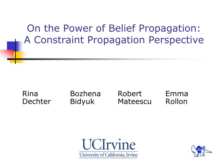 on the power of belief propagation a constraint