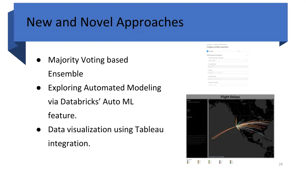 new and novel approaches