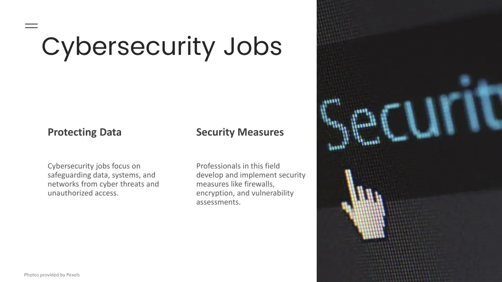 cybersecurity jobs