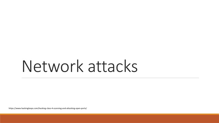 network attacks