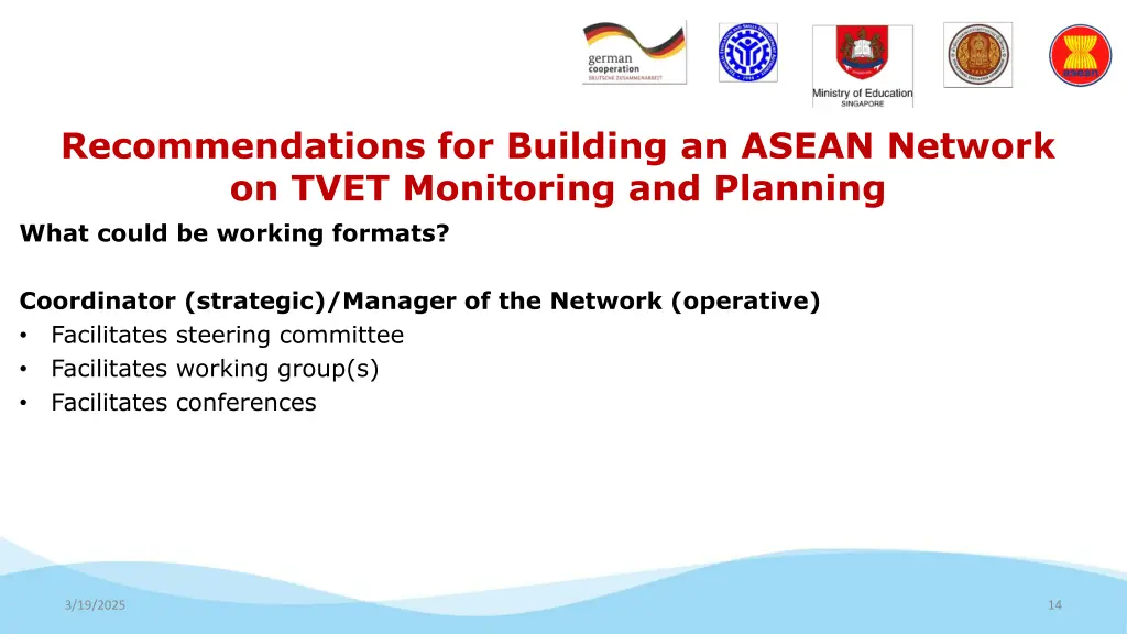 recommendations for building an asean network 5