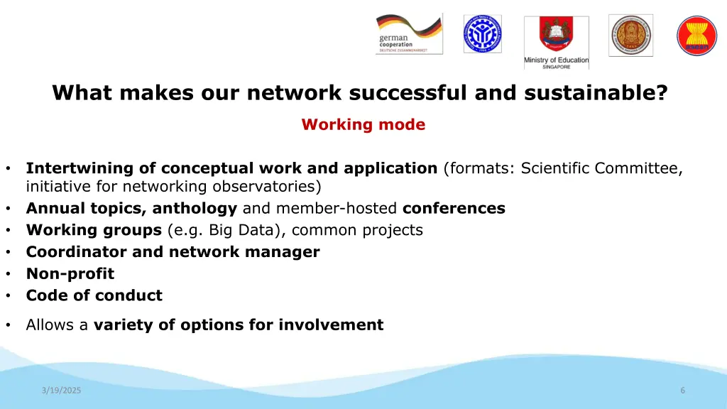 what makes our network successful and sustainable