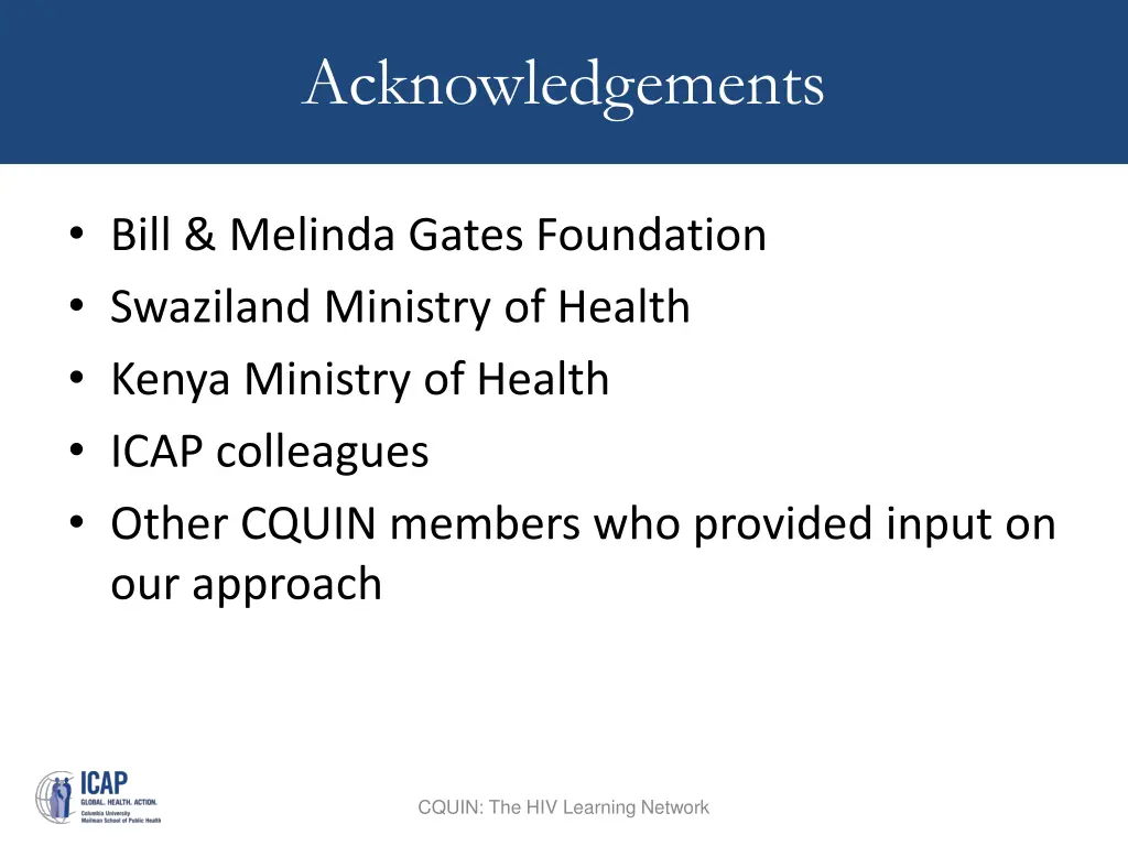 acknowledgements