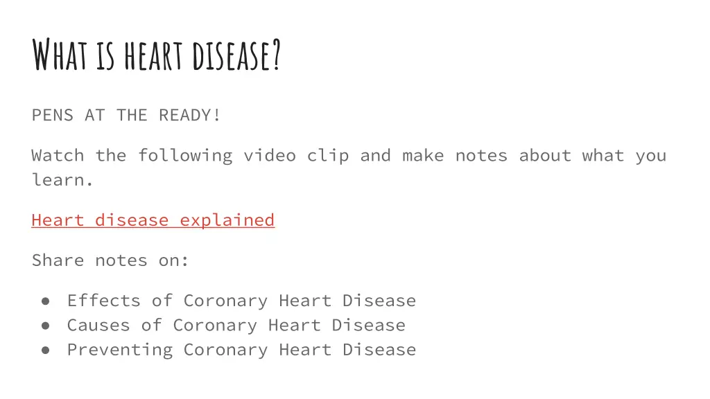 what is heart disease