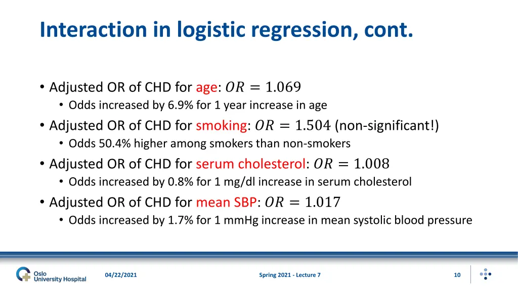 interaction in logistic regression cont 2