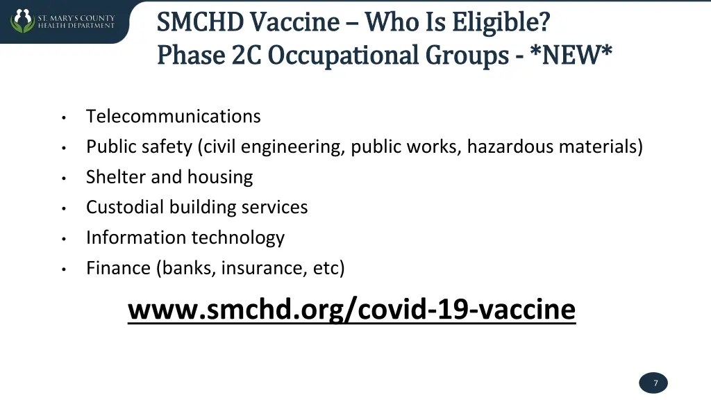 smchd vaccine smchd vaccine who is eligible phase 1