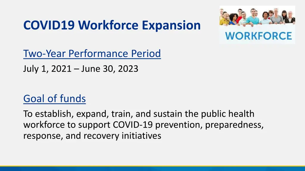 covid19 workforce expansion