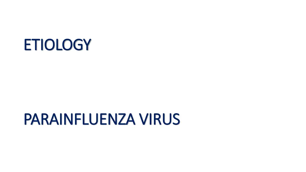 etiology etiology