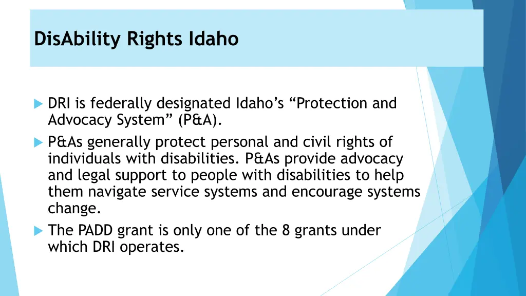 disability rights idaho 1