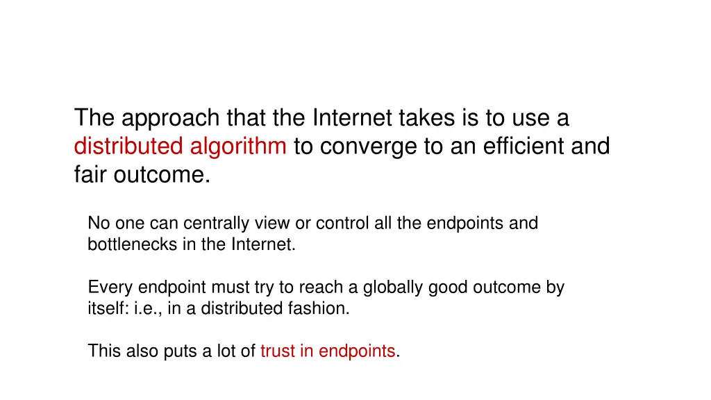 the approach that the internet takes 1