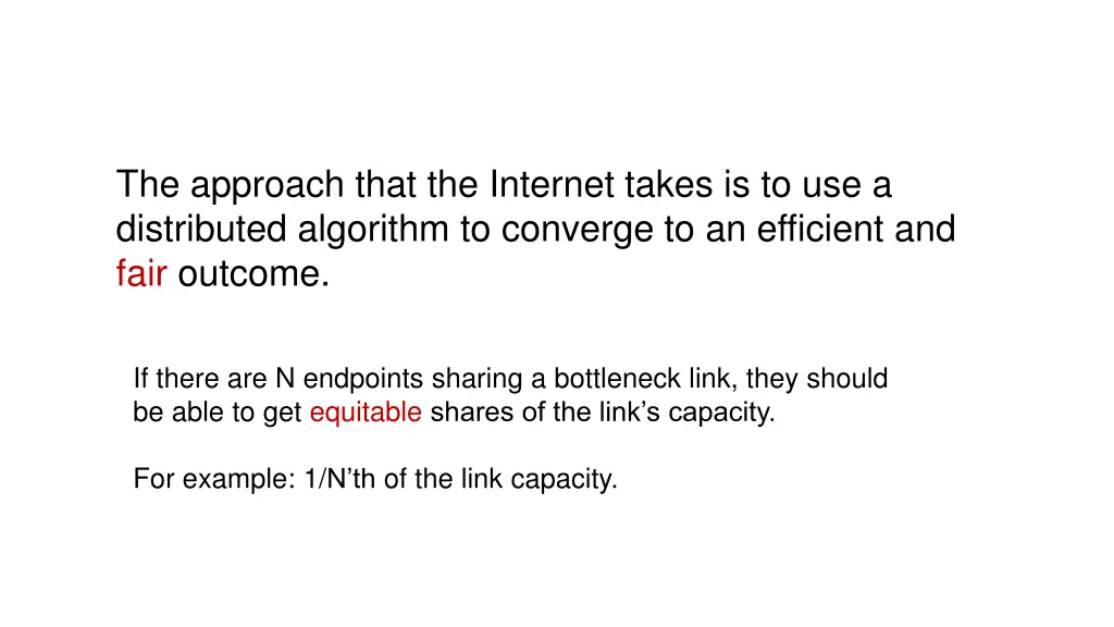 the approach that the internet takes 3